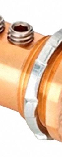 Enclosure Grounding and Bonding Connector: Brass (MPN MC-100). Key specifications — Material: Brass; For Use With: Enclosures; Brand: BRIDGEPORT FITTINGS.