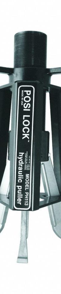 POSI LOCK Hydraulic Ram Puller: 25 ton Capacity with Attachments, 25 ton Cylinder Nominal Capacity (MPN PTPHD-113IE). Key specifications — attr98874: POSI LOCK; attr96739: Lift and Positioning Plate; attr1177737: Electric Pump.