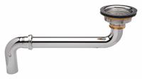 ZURN Sink Drain: Brass, Chrome, 4 1/2 in Overall Dia, Threaded, 1 1/2 in Pipe Dia (MPN Z8748-PC). Key specifications — Product Type: Sink Drain; Brand: ZURN; Finish: Chrome; Material: Brass; Includes: 17 ga Tailpiece.