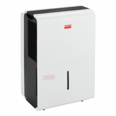 Dayton Portable Dehumidifier: 821P89, Water Removal, Basements/Offices, Std Refrigerant - Office & Room Portable Dehumidifiers