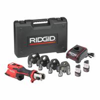 RIDGID Cordless Press Tool Kit: 12V, Compact, Inline, Black Steel/Copper/PEX/Stainless Steel (MPN 78148). Key specifications — attr518742: RP 251; attr525712: ProPress 1/2 in, 3/4 in, 1 in, 1-1/4 in; attr518712: (2) Batteries.