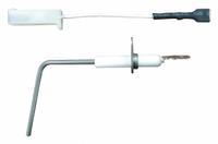 Flame Sensor: Universal, Direct Spark Ignition, 45° Offset, 3 in Probe Lg, Hardwired, Stud Mount (MPN FLS014). Key specifications — Probe Tip Angle: 45° Offset; Electrical Connection Type: Hardwired; Brand: SUPCO; Replacement for OEM Brand: Carrier; Replacement for OEM Part Number: LH33WZ511; Product Type: Flame Sensor; Probe Mounting Type: Stud Mount.
