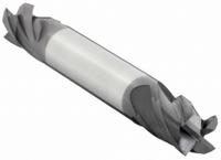 APPROVED VENDOR Square End Mill: Carbide, AlTiN Coated, Double End, 4 Flute, 9/32" Mill Dia (MPN 236-001089)