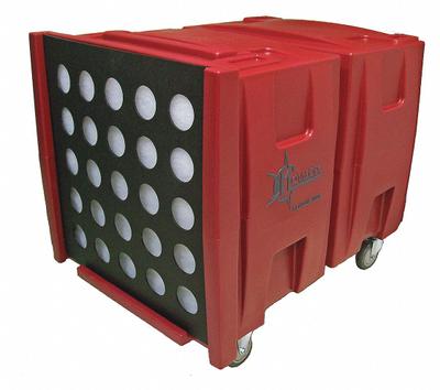 NOVATEK Air Scrubber: Polyethylene, Negative Air Pressure/Particulate Filtration - Heavy-Duty Steel Negative Air Machines