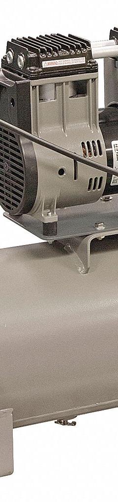WELCH Tank Vacuum System: 0.5 hp, 1 Phase, 115V AC, 26 in Hg Max Vacuum, 7.1 cfm, Rocking Pump (MPN 8150B-30). Key specifications — attr50761: 115V AC; attr50712: WELCH; attr51763: 1.