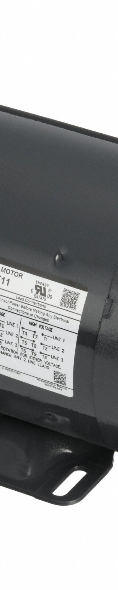 DAYTON General Purpose Motor: Rigid Base Mount - Rigid Base 3-Phase General Purpose AC Motors