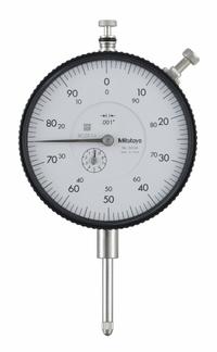 MITUTOYO Dial Drop .001-1INC2: 0.001 in to 1 in, Inch, 0.002 in Accuracy, 78 mm Dial Size (MPN 3416A). Key specifications — attr1184168: 3416A; attr1184178: 0-100-0; attr1184223: MITUTOYO; attr1200883: Dial Drop .001-1INC2; attr1184177: 0.002 in; attr1184208: Certificate of Inspection.