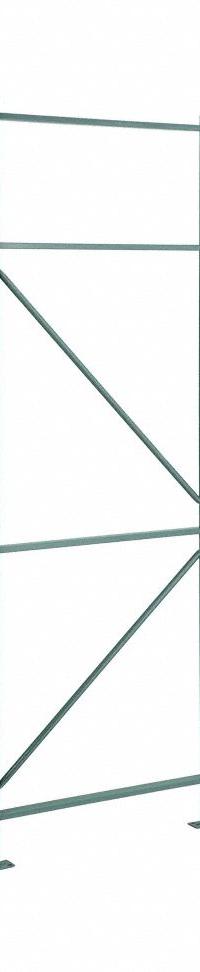 STEEL KING Pallet Rack Upright: Teardrop, 10 ft Overall Ht, 36 in x 3 in, Green, Steel (MPN RTFAP036120F01VG). Key specifications — Color: Green; Brand: STEEL KING.