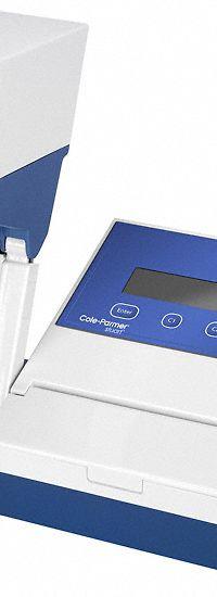 COLE-PARMER Digital Melting Point Apparatus: 0.1°C, 400°C, 6 mins from 50 to 350°C, +/-0.5°C to 50°C (MPN MP-400D). Key specifications — attr1073980: COLE-PARMER; attr1081761: +/-0.5 °C to 50 °C; attr1118461: 400°C; attr1118462: 0.1°C; attr1118460: 6 mins from 50 to 350°C.
