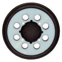 DEWALT Hook-and-Loop Sanding Disc: 5 in Wd, Round, Hook and Loop, Medium, For DWE6421/DWE6423 (MPN DWE64233). Key specifications — attr667743: Disc Backup Pad; attr667724: Round; attr667738: 8; attr667729: DWE6421; attr667721: DWE64233; attr667725: DEWALT.