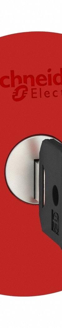SCHNEIDER Multihead Operator: Red, 22 mm Mounting Size, Non-Metallic, Maintained (MPN ZB5AS964). Key specifications — Brand: SCHNEIDER; Action: Maintained; Series: XB5; Push Button Material Type: Non-Metallic.