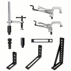 BUILDPRO Fixturing Kit, 34 Pc (MPN TMK810). Key specifications — Compatible With: Modular Welding Table; Manufacturer Part Number: TMK810; Includes: (4) UDN5150 Inserta Clamps; Brand: BUILDPRO.