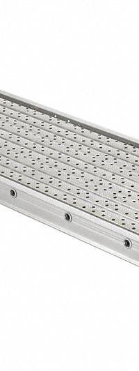 LOUISVILLE LADDER Scaffolding Stage (MPN P32420). Key specifications — Color: Silver; Included Components: Ergonomic,Easy-grip moldedhandles; Series: P; Brand: LOUISVILLE LADDER; Deck Material: Aluminum; Frame Material: Aluminum.