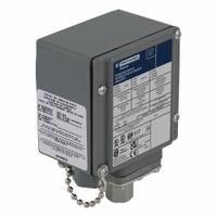 TELEMECANIQUE SENSORS Pressure Switch: 1 psi – 40 psi, 9012G Series, 1 Pressure Connection Ports (MPN 9012GAW2). Key specifications — Brand: TELEMECANIQUE SENSORS; Pressure Connection Type: 1/4-18" FNPT.