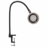 O.C. WHITE Spot Light: LED, Power Cord, Gooseneck, 22 in Arm Reach, 2,750 lm Max Brightness, 5000K (MPN LED-CD22-30-120V). Key specifications — Lighting Technology: LED; Brand: O.C. WHITE; Bulb Wattage: 18 W; Color: Black; Electrical Connection Type: Power Cord; Operating Voltage: 100 to 240V AC.