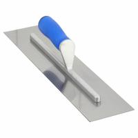 WESTWARD Square-End Finishing Trowel: Blade Material Carbon Steel, Blade Shape Square, 4 in Blade Wd (MPN 13A742). Key specifications — attr1008665: Ergonomic; attr1005004: WESTWARD; attr1008664: ErgoSoft.