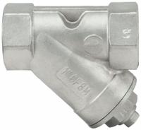 APPROVED VENDOR Y Strainer: 1/2 in, NPT, Mesh, 50 mesh Screen Size, Stainless Steel, PTFE (MPN G-YSS-50). Key specifications — Brand: APPROVED VENDOR; Seal Material: PTFE; Manufacturer Part Number: G-YSS-50; Screen Material: 316 Stainless Steel.