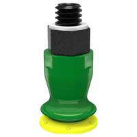 PIAB Vacuum Pad: Plain Pad without Adapter, 21.08 mm Pad Dia, Polyurethane, Yellow, 15.24 mm Pad Ht (MPN BX10P.4K). Key specifications — attr1019194: BX10P.4K; attr1019196: PIAB.