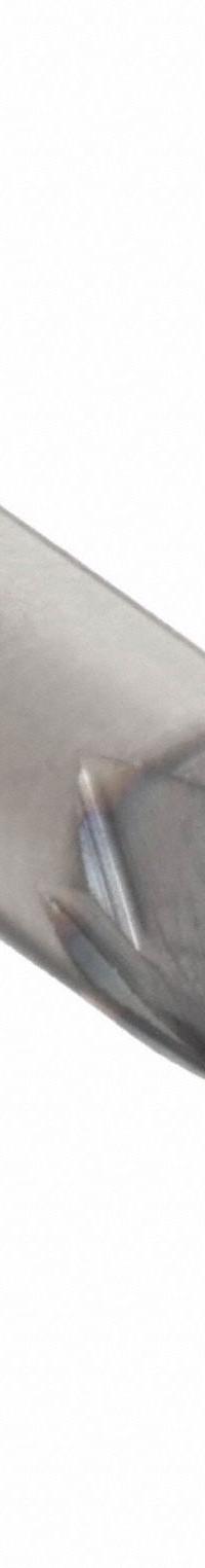 WIDIA HANITA Square End Mill: Carbide, TiAlN Coated, 2 Flute, 1/16" Mill Dia, 1/2" LOC, 2" OAL (MPN I2S0062T050X)