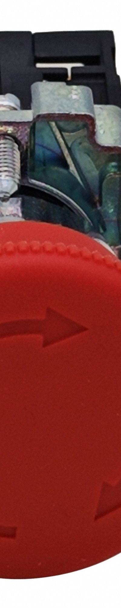DAYTON Emergency Stop Push Button: Non-Illuminated - Mushroom-Head Push Buttons
