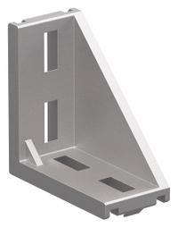 Inside Corner Bracket: Inside-Corner Bracket with Single Support, 45 Series, 86 mm x 43 mm x 86 mm (MPN 14088). Key specifications — Material: Aluminum; Brand: 80/20; Finish: Unfinished.
