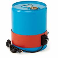 BRISKHEAT Drum Heater: 115V AC, 550 W Watts, 0°F to 425°F, Drums, For 5 gal Drum Capacity (MPN GDHCS10). Key specifications — Brand: BRISKHEAT; For Container Type: Drums; Environment: Indoor; Current Rating: 4.9 A.