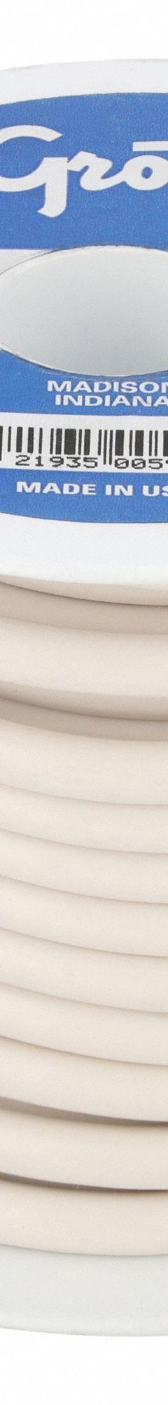 GROTE Primary Automotive Wire: GPT, 25 ft, 1 Conductor, 8 AWG, White, 60 V Volt (MPN 89-4007). Key specifications — Brand: GROTE.