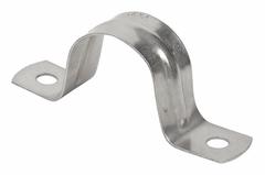 Conduit & Pipe Strap Clamp, Two-Hole: 1 1/2 in Trade Size, 316 Stainless Steel, IMC/RMC (MPN S615002S00). Key specifications — Manufacturer Part Number: S615002S00; Compatible Conduit Trade Size: 1-1/2 in; Compatible Conduit Type: IMC; RMC; Compatible Nominal Conduit/Pipe Size: 1-1/2 in; Compatible Pipe Size: 1-1/2 in; Finish: Polished; Indoor/Outdoor Usage: Indoor/Outdoor.