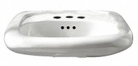 AMERICAN STANDARD Bathroom Sink: Murro™, White, Vitreous China, 21 1/8 in Overall Lg, 3 Faucet Holes (MPN 0954004EC.020). Key specifications — Series: Murro™; Includes: Rear Overflow, Recessed Self-Draining Deck; Color: White; Brand: AMERICAN STANDARD; Sink Type: Bathroom; Material: Vitreous China; Sink Material: Ceramic.