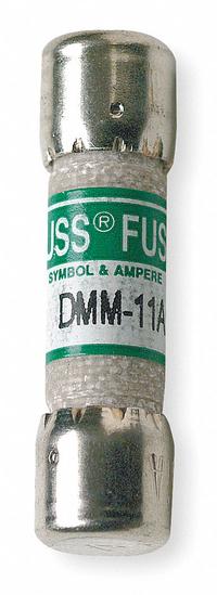FLUKE Multimeter Fuse: DMM Series, Fast-Acting, 11 A, 1,000 V AC, 1,000 V DC DC Volt Rating (MPN Fluke-203403/11A). Key specifications — Brand: FLUKE; Manufacturer Part Number: Fluke-203403/11A; Series: DMM.
