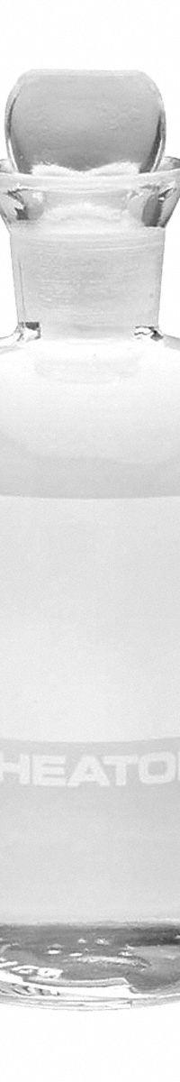 WHEATON BOD Bottle: 300 mL, Pennyhead Stopper, 165 mm, Colorless, Un-Numbered, Closure Included (MPN 227497-00G). Key specifications — Closure Type: Pennyhead Stopper; Mouth Size: Narrow; Brand: WHEATON; Body Color: Colorless.