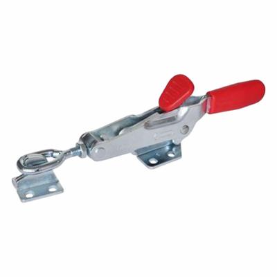 JW WINCO Latch Type Toggle Clamp: Horizontal, Includes Locking Handle - Oval-Head Latching Bolt Toggle Clamps