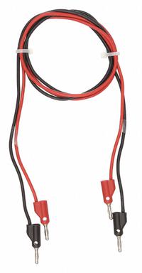 APPROVED VENDOR Test Leads: Black/Red Electrical Current Color, Stacking Banana Plug, 3 3/8 ft Lg (MPN 4WRF6). Key specifications — Brand: APPROVED VENDOR.