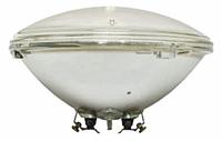 GE LAMPS Incandescent Bulb: Incandescent, PAR56, Screw Terminals, 350 W Watt, 2750K, Clear, 75V AC (MPN 350PAR56/SP). Key specifications — Bulb Finish: Clear; Color Temperature: 2750K; Shatter-Resistant: No; Brand: GE LAMPS; Voltage: 75V AC; Bulb Shape: PAR56.