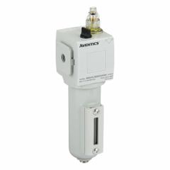 NUMATICS Lubricator: 1/4 in NPTF, 97.3 scfm, 145 psig Max Op Pressure, 122°F Max Op Temp, Metal Bowl (MPN 8652AL0M20A0000). Key specifications — attr111774: Aluminum; attr111402: 652; attr111761: NUMATICS.