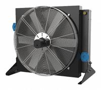 COOL-LINE Forced Air Oil Cooler: 210 hp Heat Removed, 200 gpm Max. Flow, 377 psi Max. Pressure (MPN HR210-0140). Key specifications — attr96059: 2 in SAE 4 Bolt Flange; attr98919: COOL-LINE.