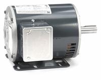 LEESON General Purpose Motor: Rigid Base Mount, Open Drip Proof, 1 hp, 208-230/460V AC, 1,725 RPM (MPN 056T17D3301). Key specifications — Brand: LEESON; Nameplate Voltage @ 60 Hz: 208-230/460V AC; Full Load Current @ 60 Hz: 3.4-3.6/1.8 A; Nameplate RPM @ 60 Hz: 1,725 RPM; Motor Enclosure: ODP.