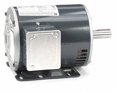 LEESON General Purpose Motor: Rigid Base Mount, Open Drip Proof, 1 hp, 208-230/460V AC - Rigid Base 3-Phase General Purpose AC Motors