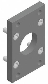 SPEEDAIRE Cylinder Mounting Hardware: Head Rectangular Flange, Flange, Fits 4 in Bore Dia, Aluminum (MPN 5VLY7). Key specifications — attr947485: 5VLY7; attr947494: Aluminum; attr947529: SPEEDAIRE; attr1122619: Head Rectangular Flange.