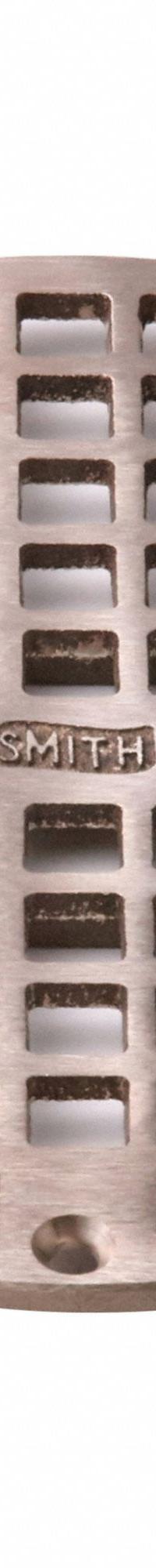 JAY R. SMITH MFG. CO Grate: A, Round, 7 5/8 in Overall Dia, 1/2 in Overall Ht, Nickel Bronze, Bronze (MPN A08NBG). Key specifications — Finish: Nickel Bronze; Brand: JAY R. SMITH MFG. CO; Color Family: Bronze.