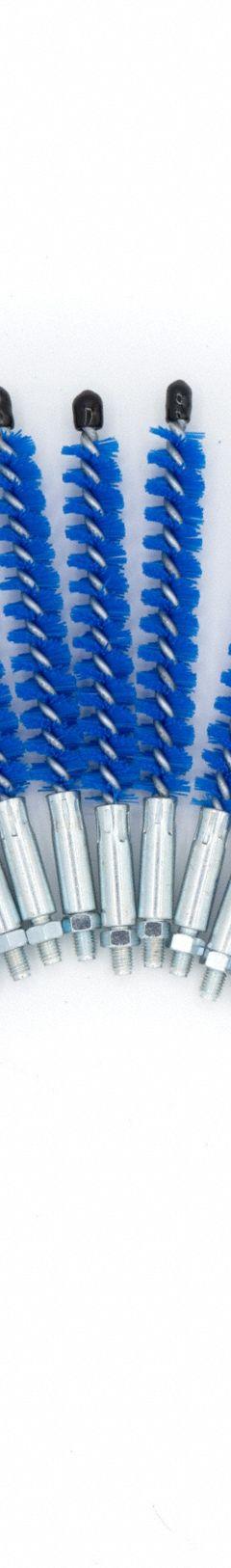 GOODWAY Fitting Brush: Quick Connection, Nylon, 1/16 in to 1 in, 7/16"-1 Male, 1 Brushes, 25 PK (MPN GTC-211-7/8). Key specifications — Bristle Material: Nylon; Compatible Grainger Part Number: 830YJ1; Brand: GOODWAY; Spiral Type: Single Spiral; For Tube Type: Smooth Bore.