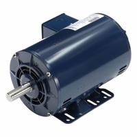 LEESON General Purpose Motor: Rigid Base Mount, Open Drip Proof, 1 hp, 230/460V AC, 1,760 RPM (MPN 143TTDR16052). Key specifications — Brand: LEESON; Nameplate Voltage @ 60 Hz: 230/460V AC; Full Load Current @ 60 Hz: 1.5 A; Nameplate RPM @ 60 Hz: 1,760 RPM; Motor Enclosure: ODP.
