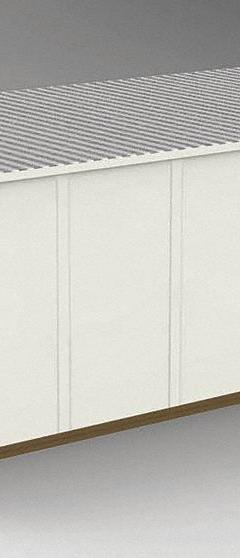 PORTA-FAB Modular In-Plant Office: 32 ft x 12 ft x 8 ft, 4 Walls, Steel-Covered Drywall, Beige (MPN GS1232). Key specifications — Exterior Color: Beige; Brand: PORTA-FAB; Sound Transmission Coefficient: STC 31; Frame Material: Steel.