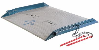 BLUFF Dock Board: 15,000 lb Load Capacity, 48 in Overall Lg, 72 in Overall Wd - Dock Boards