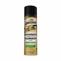 SPECTRACIDE Insect Killer: For Use On Flying Insects, Aerosol Spray Can, 16 oz Container Size (MPN HG-53371). Key specifications — Brand: SPECTRACIDE; Container Type: Aerosol Spray Can; DEET Concentration: DEET-Free; Form: Liquid; Indoor/Outdoor Use: Outdoor; Insect Group: Flying; Targeted Insects: Carpenter Bees.