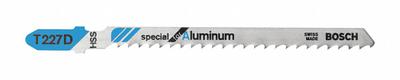 BOSCH Jigsaw Blade: 8, 4 in Blade Lg, Bi-Metal, High Speed Steel, T Shank, 1 Pieces - Metal-Cutting Blades