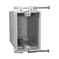 CANTEX Electrical Box: PVC, Nonmetallic Material & Nominal Size, 1 Gangs, 3 3/4 in Box Dp (MPN EZ22SN-HW). Key specifications — Brand: CANTEX; Bracket Style: Without Bracket; Clamp Style: Without Clamps.