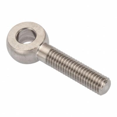 AMPG Fixed Rod End: Stainless Steel, Plain, 50 mm Hole Center-to-End Lg, Right Hand - Stainless Steel Male Threaded Fixed Rod Ends