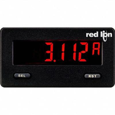 RED LION Current Meter: 99,999 Display Span - Min, -19,999 Display Span - Max, 28 V AC - Temperature Digital Panel Meters