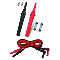 TRIPLETT Test Leads: CAT III 1000V/CAT IV 600V, Std Probe, Right Shrouded Plug, 4 7/8 ft Lg (MPN TL15). Key specifications — Brand: TRIPLETT.